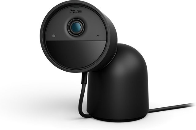 Philips Hue Secure 2K Desktop-Kamera mit Standfuß Schwarz - Bild 2