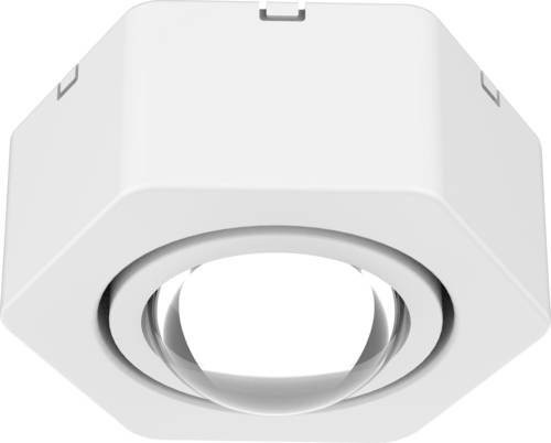 LightMe LM85770LED-Leuchte Pentagon in Weiß mit GX53 Sockel und warmweißem Licht - Bild 1