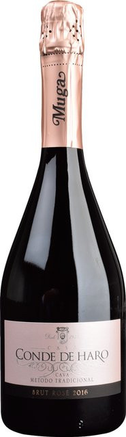 Muga Conde de Haro Cava Rosé, Garnacha, 2022, Spanien, Brut, 12,0 %, 0,75 l - Bild 1