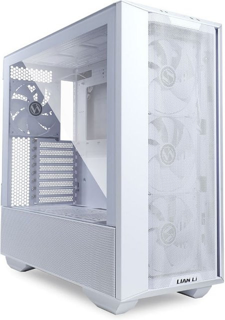 Lian Li Lancool III Midi Tower Gehäuse in Weiß mit USB-C und USB-A Anschlüssen - Bild 1