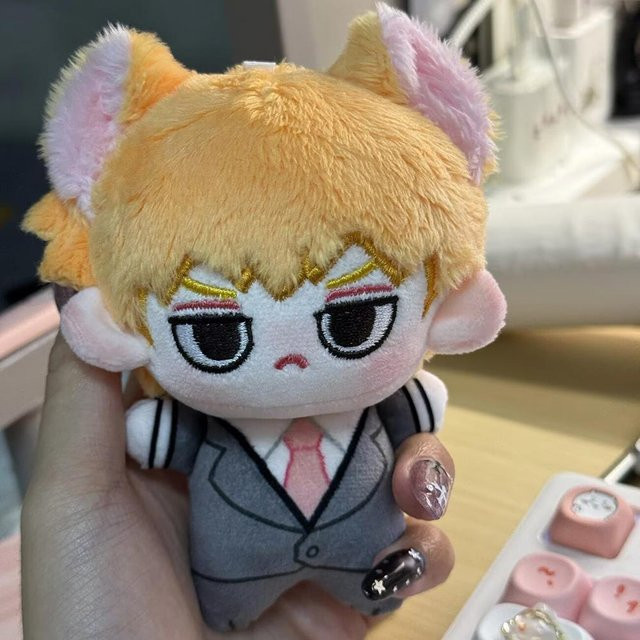 Yiran toy Mob Psycho Kageyama Shigeo Reigen Arataka Plüschtier, 10cm - Bild 1