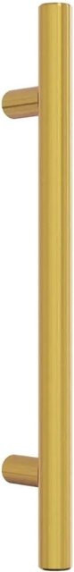 20er Set vidaXL Möbelgriffe aus Edelstahl in Gold, gebürstet, Länge: 128 mm - Bild 1