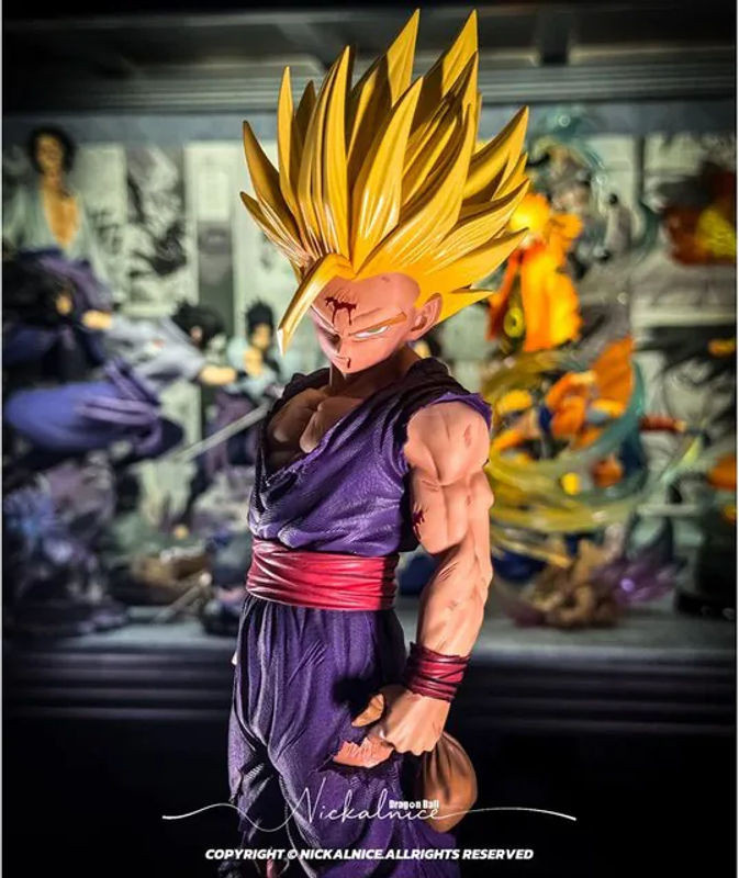 Bandai Dragon Ball Z Super Saiyan 2 Gohan Actionfigur aus PVC in Mehrfarbig als Anime-Statue und Sammlerstück - Bild 1