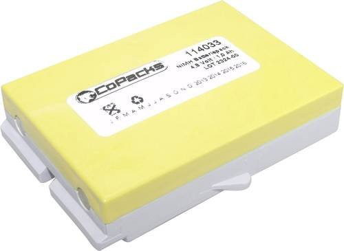 Copacks Kran-Fernbedienungs-Akku 4.8V 1000 mAh in Gelb - Bild 1