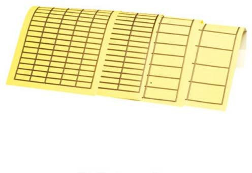Weidmüller PAGETAB 28X11 Kabel-Etikett Gelb mit 3125 Etiketten, B/H: 28 x 11 mm - Bild 1