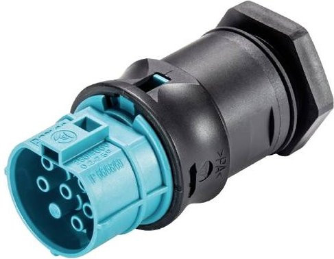 Wieland Electric 96.061.6253.6 Geräteanschluss in Turquoise und Multicolour - Bild 1