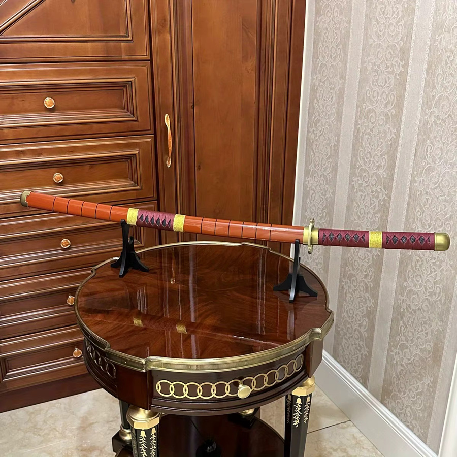 Bandai One Piece Roronoa Zoro Holz Katana Schwert, Ninja, Zubehör - Bild 3
