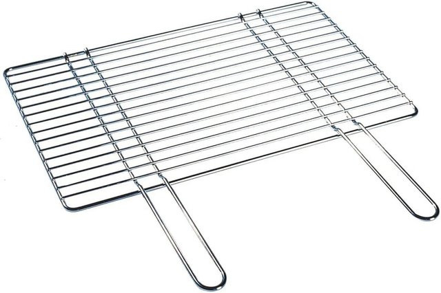 Buschbeck Grillrost aus Stahl in Silber, B/T/H: 54,0 x 39,9 x 34,0 cm - Bild 1