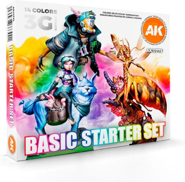 AK Interactive Basic Starter Set, Fantasy, Bunt / Mehrfarbig - Bild 1