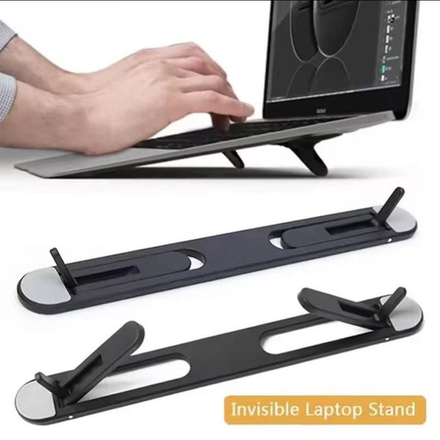 SUSU Universeller Laptop-Ständer für Notebook-Kühlung in Schwarz - Bild 1