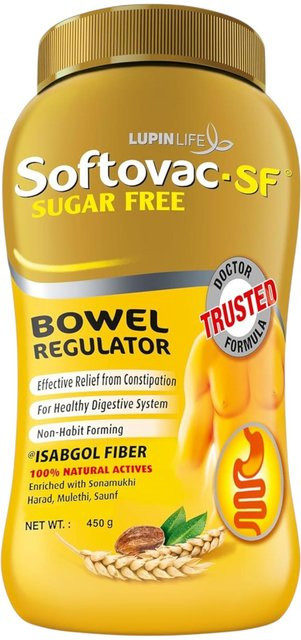 Softovac SF Isabgol Darmregulierendes Pulver, 450 g, Unisex - Bild 1