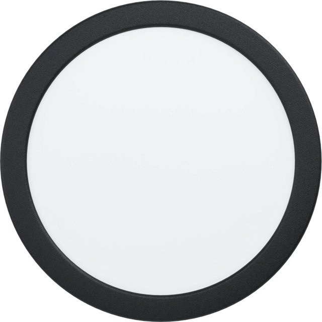 Eglo LED-Einbauspot Fueva 5 in Schwarz mit 4.000K Cool White, Durchmesser: 21,6 cm - Bild 1