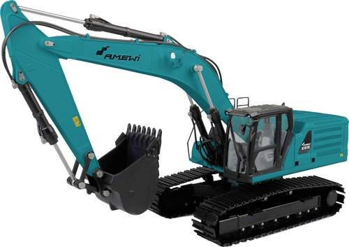 Amewi G101H Kettenbagger Elektro RC Funktionsmodell in 1:14 Maßstab mit Metallteilen und Ready-to-Run Ausstattung - Bild 1