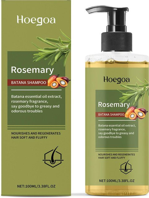 Hoegoa Rosmarin Shampoo, 100 ml, für trockenes Haar - Bild 1