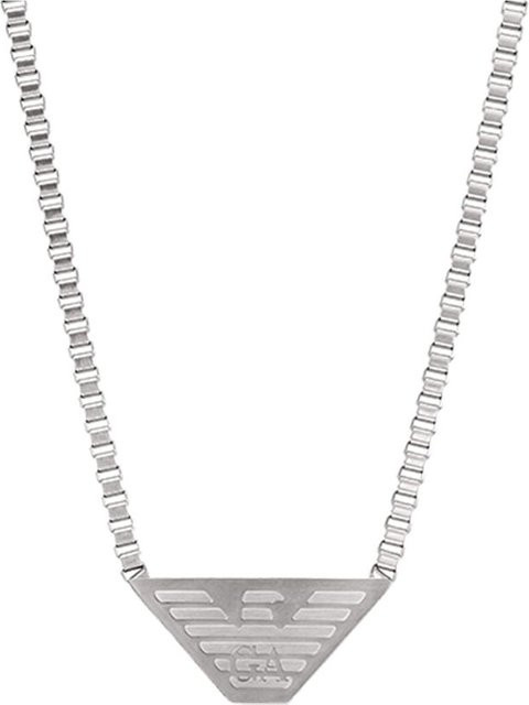Emporio Armani Halskette, Edelstahl, Silber, Herren - Bild 1