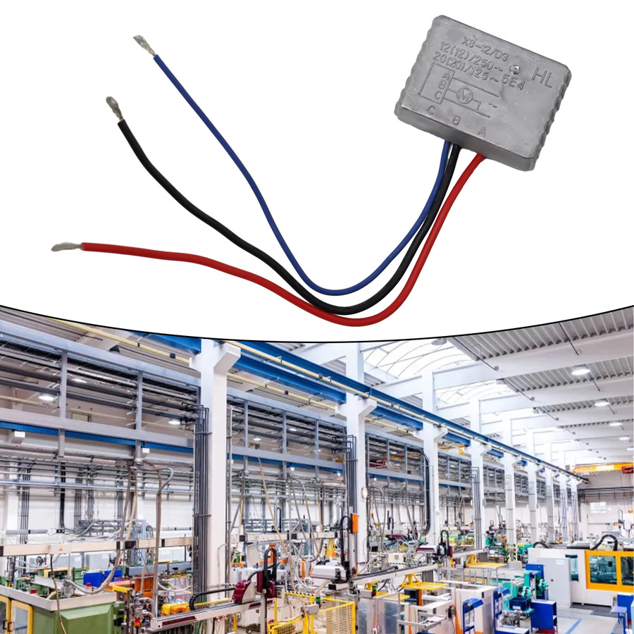 VIBRATITE Soft-Start-Schalter aus Kunststoff und Metall in Silber, Soft-Start-Strombegrenzer-Modul für Winkelschleifer und Elektrowerkzeuge, 250 V bis 16 A - Bild 3