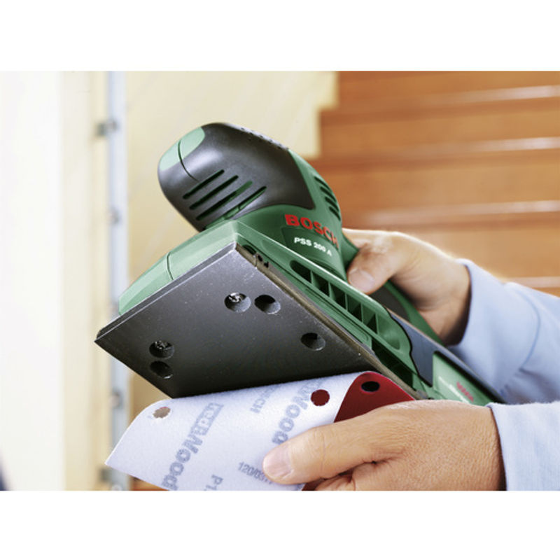 Bosch Schwingschleifer PSS 200 A in Grün und Schwarz - Bild 3