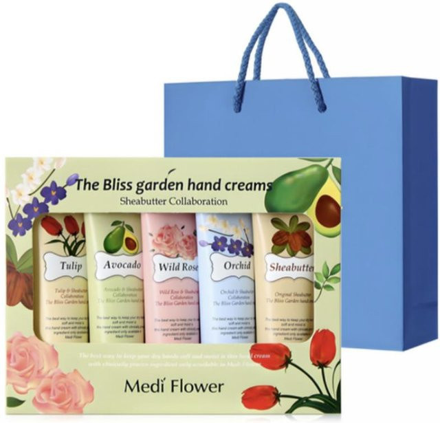 MEDI FLOWER The Bliss Garden Handcreme 5er-Set, 250g - Bild 1