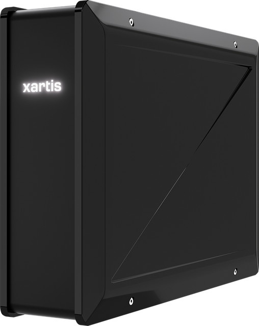 Xartis Untertisch Osmoseanlage mit Edelstahl Osmosewasserhahn in Schwarz und Silber (XO-UT 9010) - Bild 1