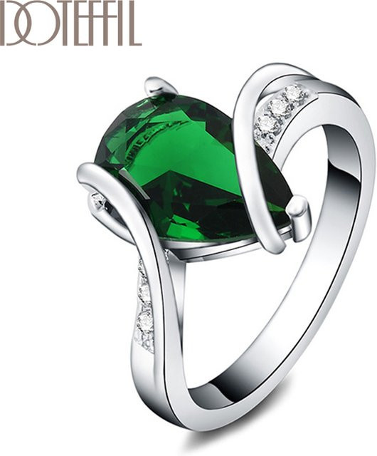 DOTEFFIL Ring, Kristall, Silber, Damen - Bild 1
