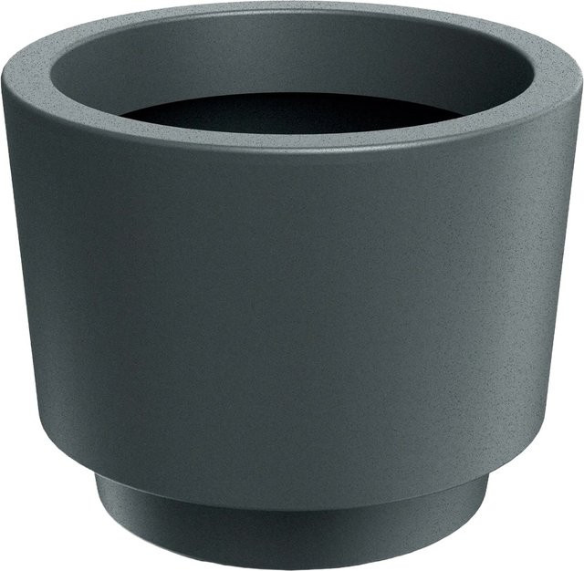 Prosperplast Blumentopf Splito modern in Graphit, Durchmesser: 40 cm, Höhe: 30,5 cm - Bild 1