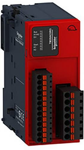 Schneider Electric TM3SAC5RG Sicherheitsmodul mit Schraubanschluss in Rot - Bild 1