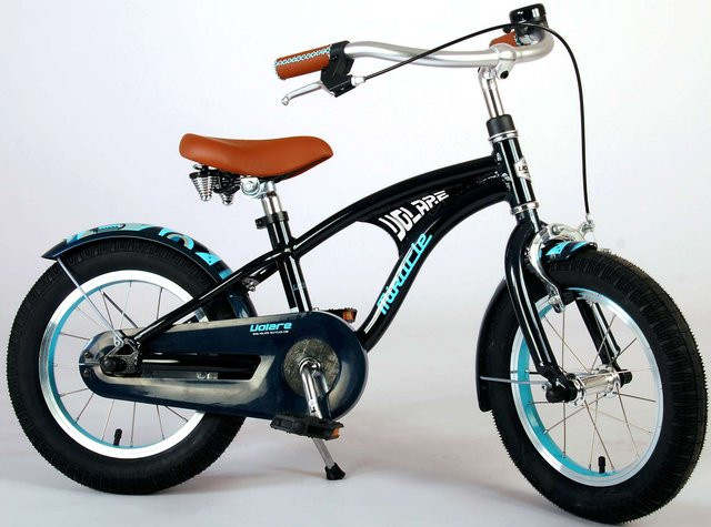 TPFSports Miracle Cruiser Kinderfahrrad, 14 Zoll, Blau, Rücktritt + Handbremse - Bild 1
