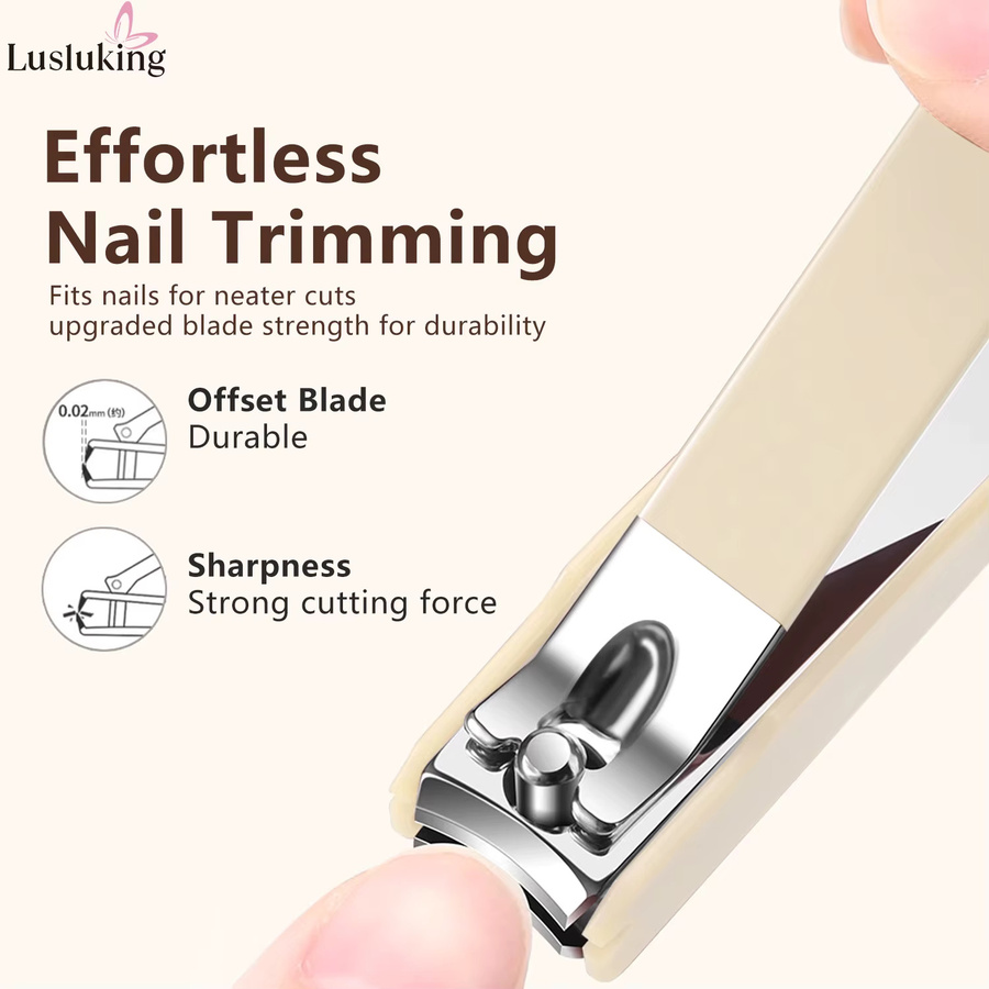 LUSLUKING Nagelpflege-Set, 8-teilig, Unisex - Bild 2
