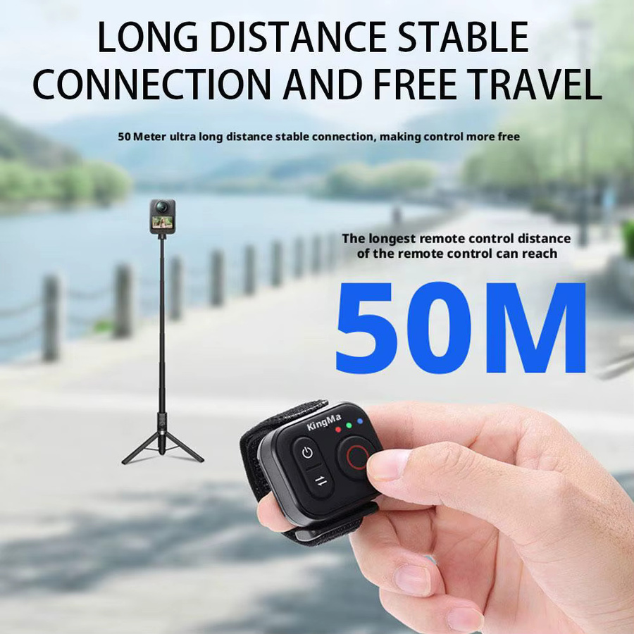DJI Bluetooth-Fernbedienung für DJI Action 6, Action 5 Pro, Action 4 und OSMO 360 in Schwarz - Bild 2
