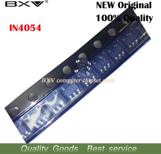10 Stück BXV 2KAX IN4054 2YL6 SOT23-5 in Schwarz - Bild 1