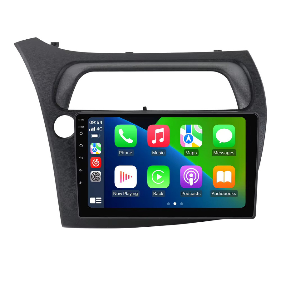 MEKEDE Android Autoradio mit GPS und Rückfahrkamera für Honda Civic Fließheck 2006-2011 LHD, Schwarz - Bild 7