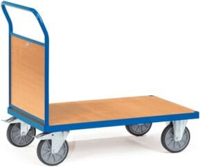 Fetra Stirnwandwagen 2510 in Blau mit TPE-Reifen und 500 kg Tragkraft - Bild 1