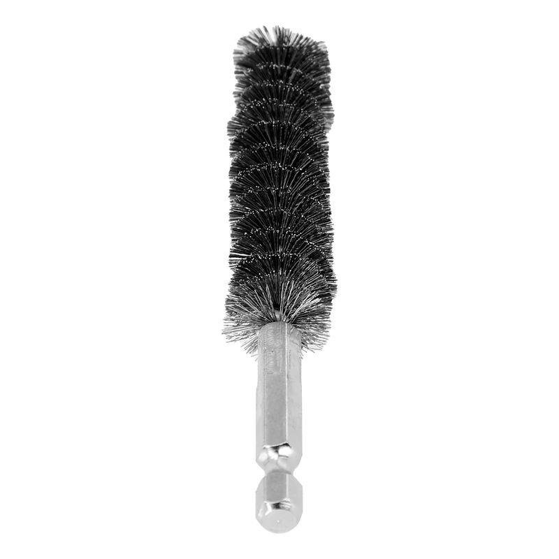 Vibratite Edelstahl Drahtbürste für elektrische Bohrer, Silber, 8-19mm - Bild 5