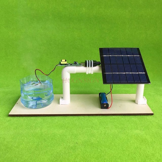 DIY Solarvernebler Luftbefeuchter, Physik Experiment, Lernspielzeug - Bild 1