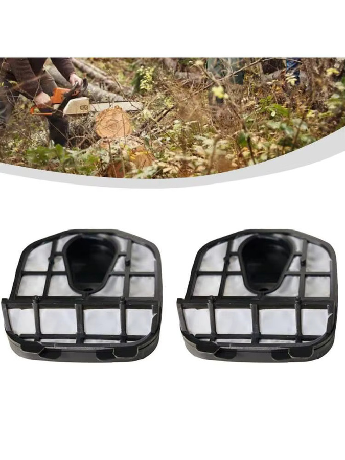2er-Pack Luftfilter für Echo Kettensägen CS-490 CS-4910 CS-500P CS-501P, Ersatzteil A226001090 90174Y, Weiß - Bild 6