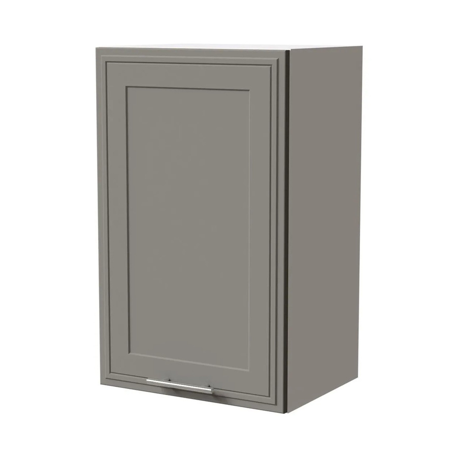Feldmann-Wohnen Hängeschrank Salo Küchenschrank in Weiß und Staubgrau Matt mit Soft-Close-Türen, B/T/H: 45 x 32,5 x 72 cm - Bild 2