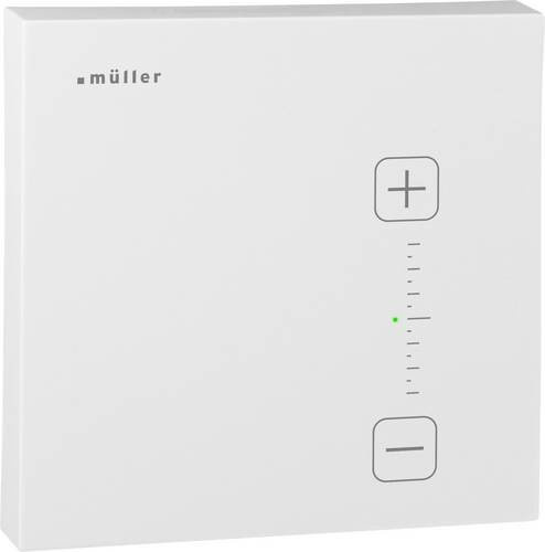 Müller KNX 24703 Raumtemperaturregler mit Hygrostat GS 31.12 in Weiß - Bild 1