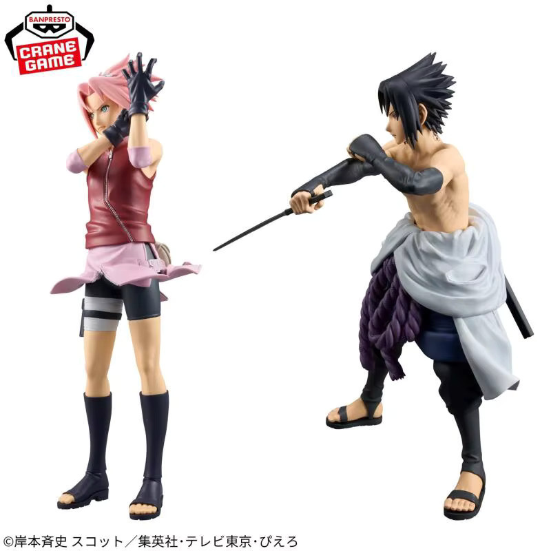 Bandai Banpresto Naruto Shippuden Grandista Uchiha Sasuke Haruno Sakura, Actionfiguren - Bild 4
