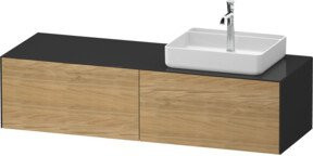 Duravit Waschtischunterschrank White Tulip in White, B/T: 160 x 55 cm - Bild 1