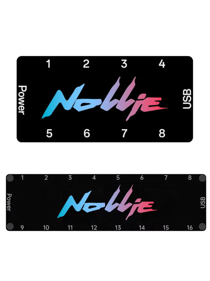 Nollie SignalRGB OpenRGB Universal 5V 3PIN ARGB Controller, 8-Wege Adressierbarer ARGB Splitter HUB für PC-Gehäuselüfter und Lichtstreifen, Schwarz - Bild 4