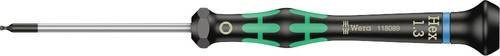 Wera 2052 Elektronik- und Feinmechanik Innen-Sechskantschraubendreher in Multicolour mit 1,3 mm Schlüsselweite und 60 mm Klingenlänge - Bild 1