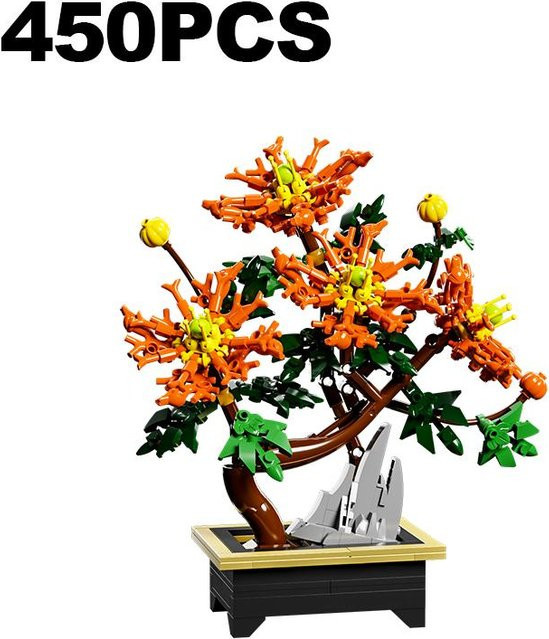 Hibiskus-Pflaumenblüten-Bouquet im Topf, Bausteine, ab 14 Jahren - Bild 1