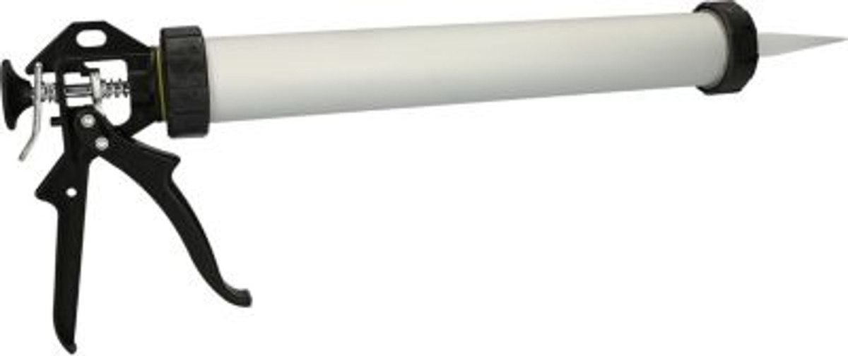 KS Tools Hand-Kartuschen-Pistole aus Kunststoff für 600 ml mit 480 mm Länge - Bild 2