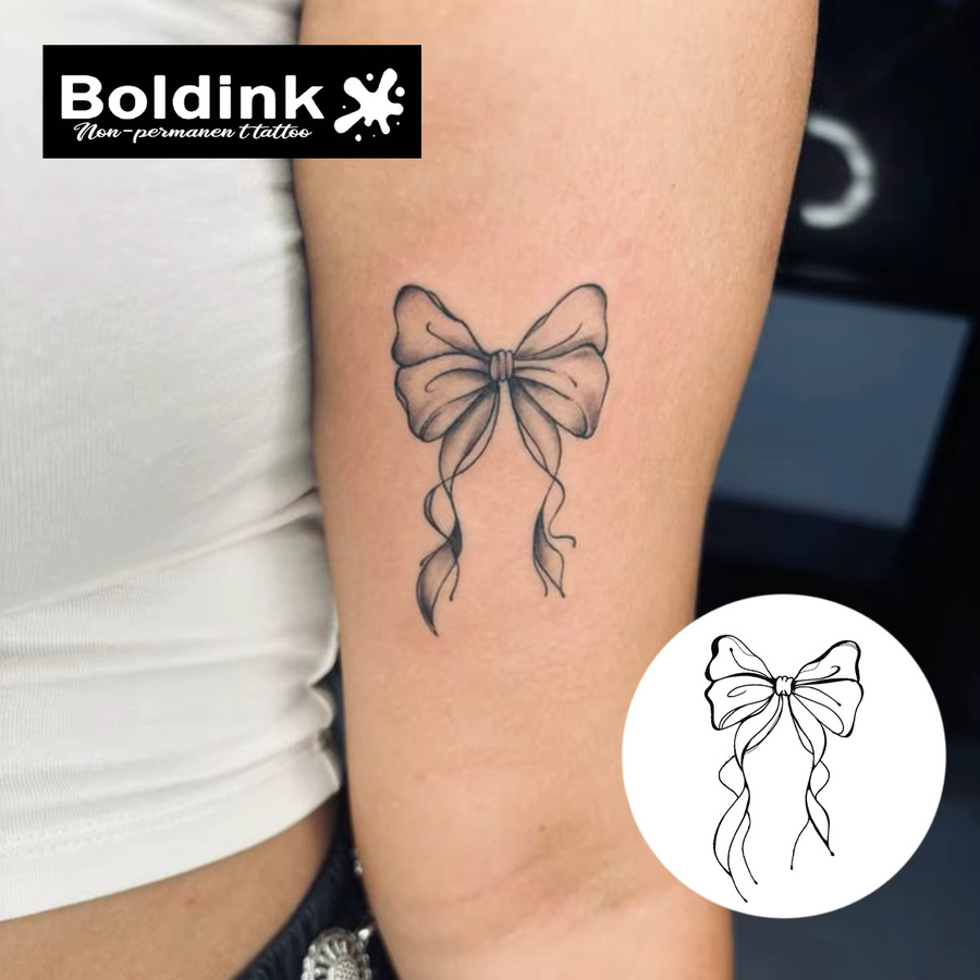 Boldink Semi-permanentes Band-Tattoo, wasserfest, hält bis 15 Tage - Bild 2