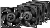 ARCTIC S8038-10K Server-Lüfter Set, 4 Stück, 80 mm, Schwarz - Bild 1