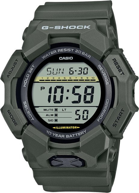 Casio G-Shock Classic Digitaluhr, Quarz, Karbon, Schwarz, 50 mm, Herren - Bild 1