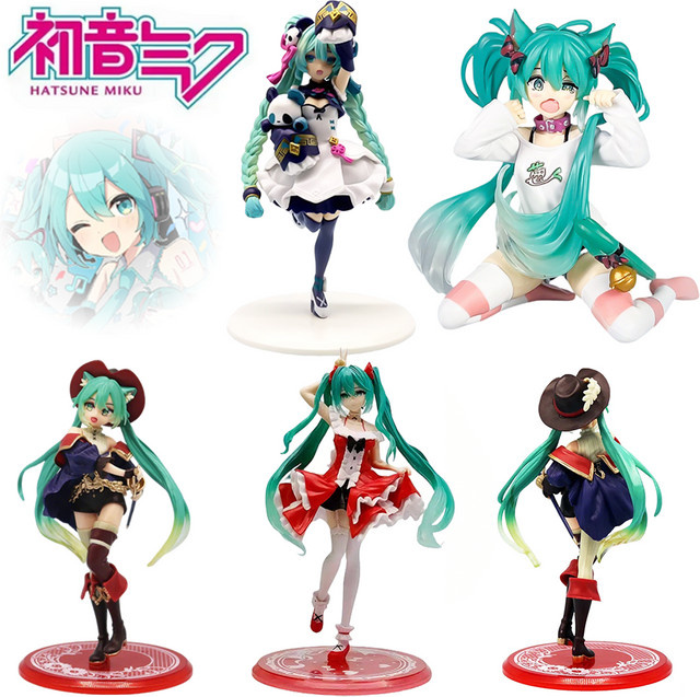 Bandai Vocaloid Actionfigur, Kirschblüten-Kleid, Mädchen, Kunststoff - Bild 1