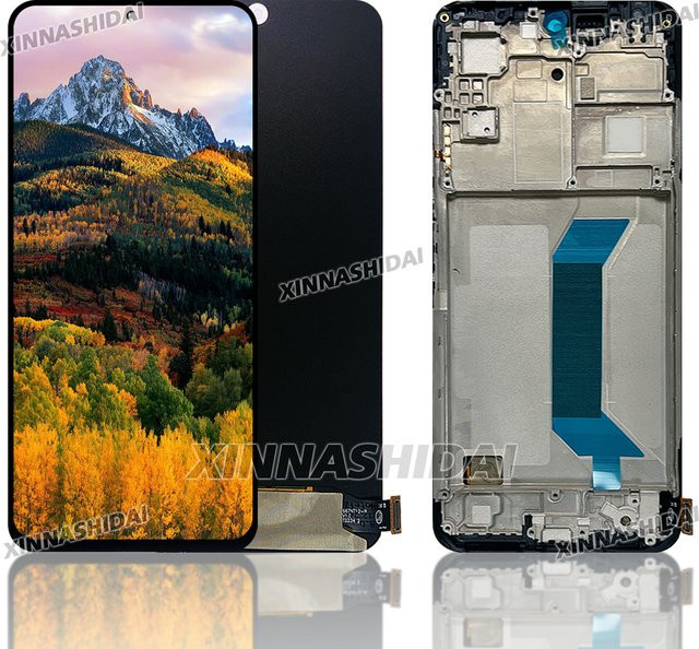 Xiaomi Redmi Note 12 5G OLED LCD-Bildschirm mit Touchscreen-Digitizer-Einheit in Schwarz - Bild 1