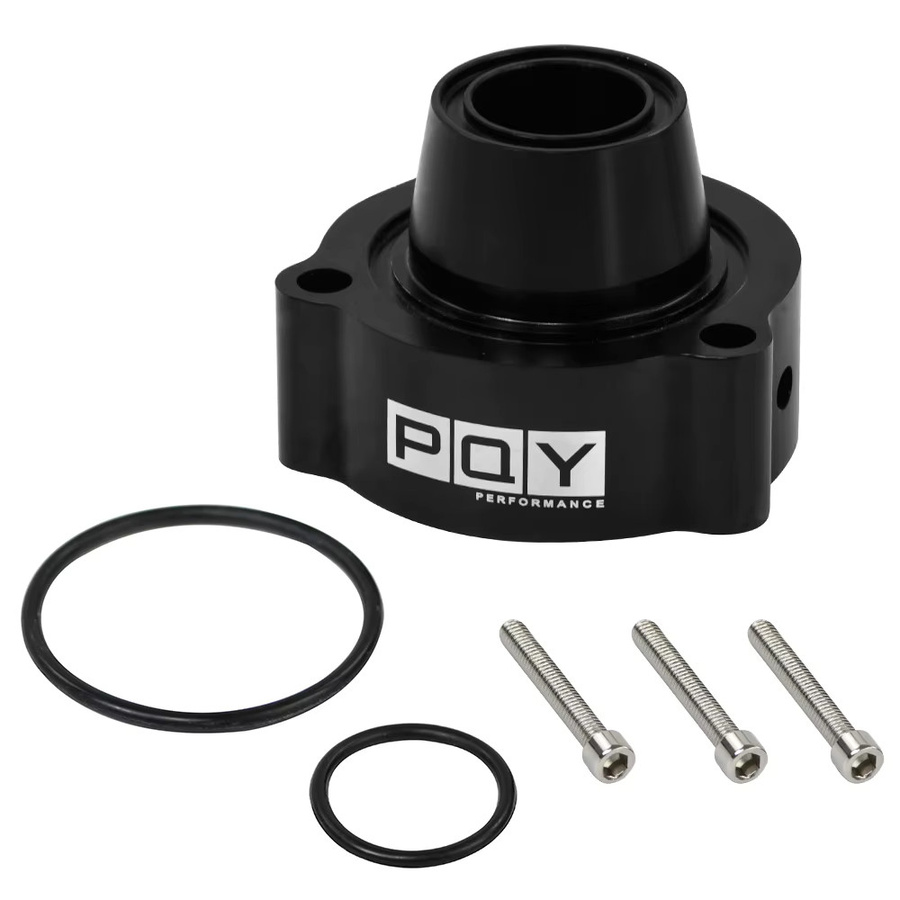 PQY Blow Off Ventil Adapter für VAG TSI und Audi TT 2,0 T Turbo, Schwarz - Bild 2
