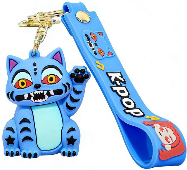 Yiran toy 1 Kpop Dämonenjäger Actionfiguren Schlüsselanhänger PVC - Bild 1
